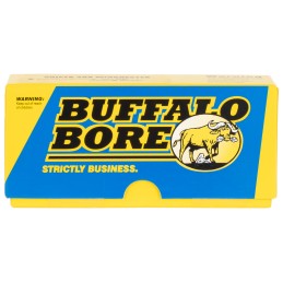 Buffalo Bore Ammunition S30817520 Sniper Strictly Business 308Win 175gr Hollow Point Boat Tail 20 Per Box12 Case