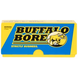 Buffalo Bore Ammunition 39C20 Premium Strictly Business 308Win 180gr Spitzer Supercharged 20 Per Box12 Case