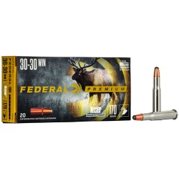 Federal P3030D Premium  3030Win 170gr Nosler Partition 20 Per Box10 Case