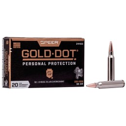 Speer 24468 Gold Dot Personal Protection 223Rem 55gr Soft Point 20 Per Box10 Case