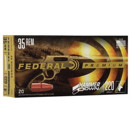 Federal LG35R1 Premium HammerDown 35Rem 220gr Bonded Hollow Point 20 Per Box10 Case