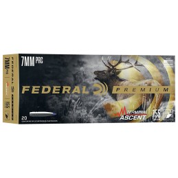 Federal P7PRCTA1 Premium Terminal Ascent 7mmPRC 155gr 20 Per Box10 Case