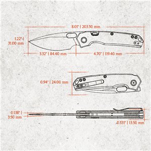 Psyop Top Linerlock Black