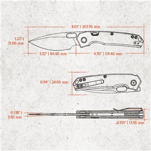 Psyop Top Linerlock Blue