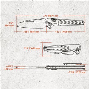 Gavko Leopard Top Linerlock