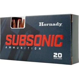 Hornady 82742 Subsonic Rifle 4570Gov 410gr Sub X 20 Per Box10 Case