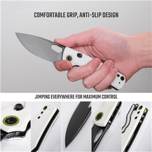 Porcupine Top Linerlock White