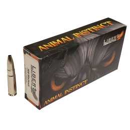 Liberty Ammunition LAHAC300044 Animal Instinct  300Blackout 96gr Fragmenting Copper Hollow Point 20 Per Box50 Case