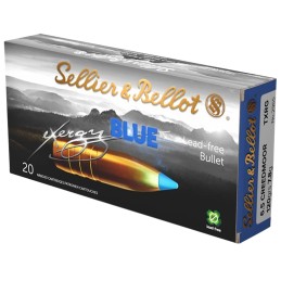 Sellier  Bellot SB65XA eXergy  6.5Creedmoor 120gr TAC EX Blue 20 Per Box12 Case