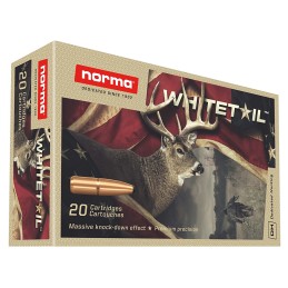 Norma Ammunition 20166492 Dedicated Hunting Whitetail 6.5Creedmoor 140gr Pointed Soft Point 20 Per Box10 Case