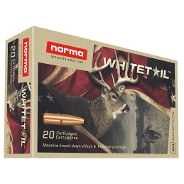 Norma Ammunition 20177392 Dedicated Hunting Whitetail 3006Springfield 150gr Pointed Soft Point 20 Per Box10 Case