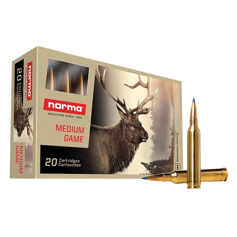 Norma Ammunition 20171522 Dedicated Hunting Bondstrike 7mmRemMag 165gr Bonded Polymer Tip 20 Per Box10 Case