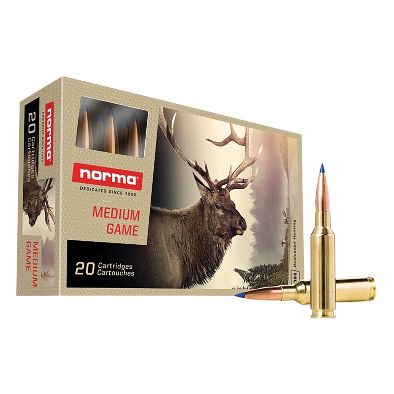 Norma Ammunition 20166402 Dedicated Hunting Bondstrike 6.5Creedmoor 143gr Bonded Polymer Tip 20 Per Box10 Case