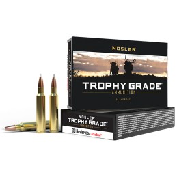 Nosler 60117 Trophy Grade  30Nosler 180gr Nosler AccuBond 20 Per Box10 Case