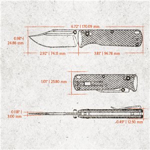Vombat Crossbar Lock Olive