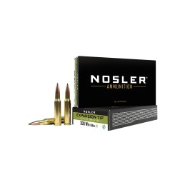 Nosler 40035 ETip  308Win 168gr E Tip Lead Free 20 Per Box10 Case