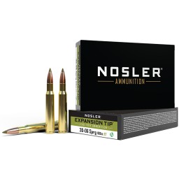 Nosler 40036 ETip  3006Springfield 168gr E Tip Lead Free 20 Per Box10 Case