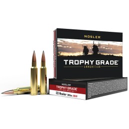 Nosler 60099 Trophy Grade LongRange 33Nosler 265gr Nosler Spitzer AccuBond Long Range 20 Per Box10 Case