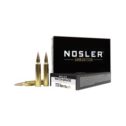 Nosler 60130 Match Grade RDF 223Rem 70gr RDF Hollow Point Boat Tail 20 Per Box40 Case