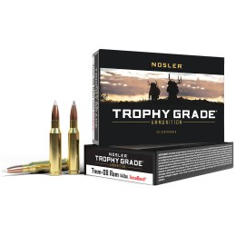 Nosler 60042 Trophy Grade  7mm08Rem 140gr Nosler AccuBond 20 Per Box10 Case