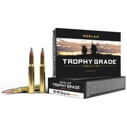 Nosler 60055 Trophy Grade  3006Springfield 150gr Nosler Spitzer Partition 20 Per Box10 Case