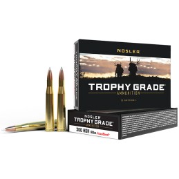 Nosler 60060 Trophy Grade  300HHMag 180gr Nosler AccuBond 20 Per Box10 Case