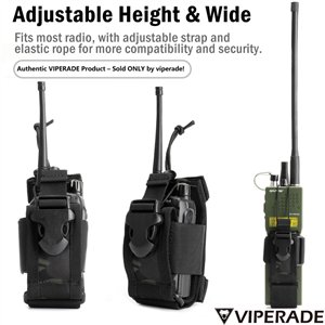 CHA1 Radio Pouch Black