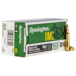 Remington Ammunition 23966 UMC Value Pack 223Rem 55gr Full Metal Jacket 50 Per Box8 Case