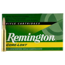 Remington Ammunition 21515 CoreLokt  2506Rem 120gr CoreLokt Pointed Soft Point 20 Per Box10 Case