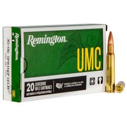 Remington Ammunition 23699 UMC  3006Springfield 150gr Full Metal Jacket 20 Per Box10 Case