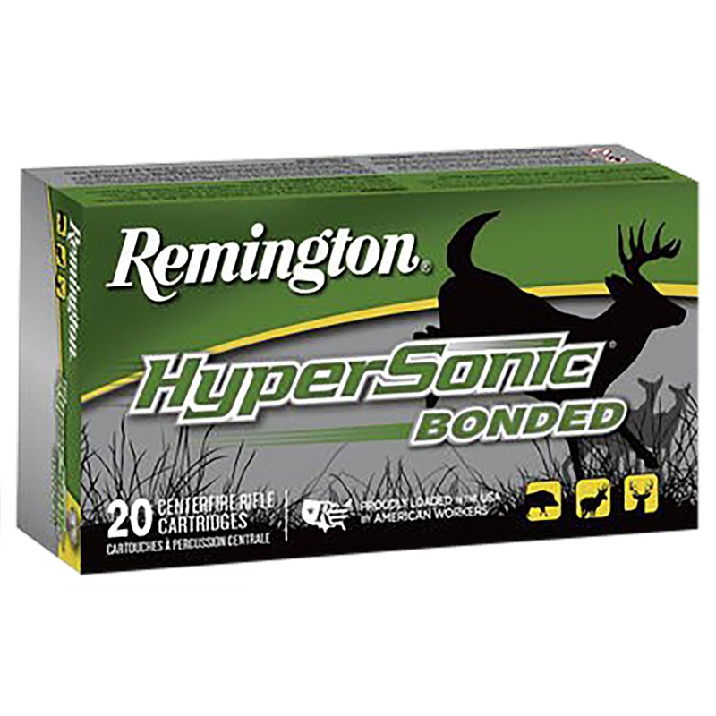 Remington Ammunition 29007 HyperSonic Bonded 3006Springfield 150gr PSP CoreLokt Ultra Bonded 20 Per Box10 Case