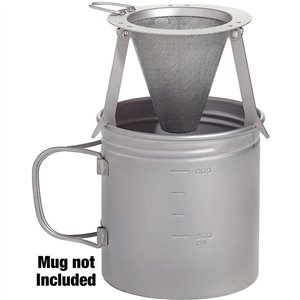 Travel Coffee Filter Titanium