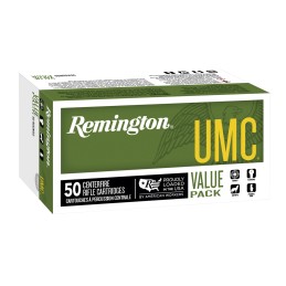 Remington Ammunition 26855 UMC  300Blackout 150gr Full Metal Jacket 50 Per Box8 Case