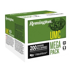 Remington Ammunition 20107 UMC Mega Pack 300Blackout 150gr Full Metal Jacket 200 Per Box1 Case Loose