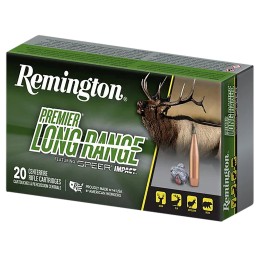 Remington Ammunition R21343 Premier Long Range 7mmRemMag 175gr Speer Impact 20 Per Box10 Case