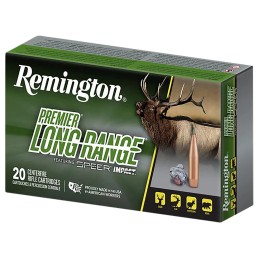 Remington Ammunition R21346 Premier Long Range 300WinMag 190gr Speer Impact 20 Per Box10 Case