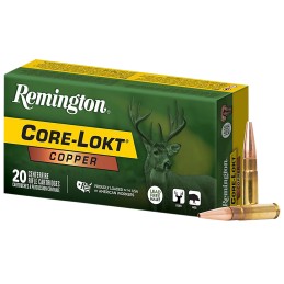 Remington Ammunition R27857 CoreLokt Copper 300Blackout 120gr Copper Hollow Point 20 Per Box10 Case