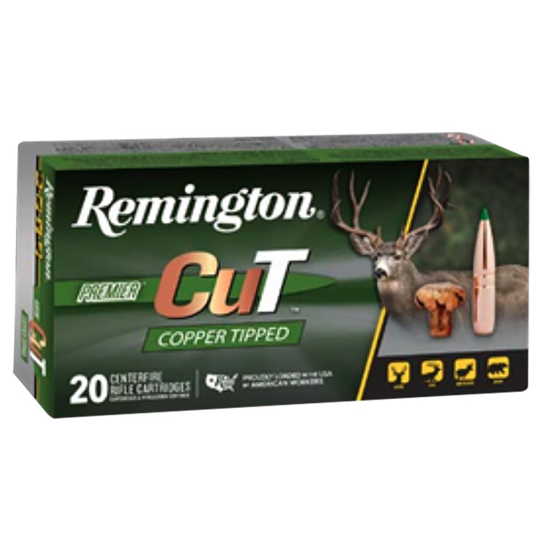 Remington Ammunition R22341 Premier Cut 6.5PRC 130gr 20 Per Box10 Case