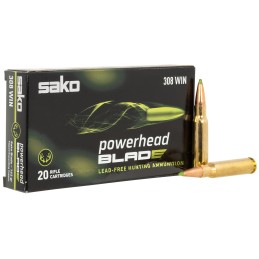 SAKO TIKKA  PowerHead Blade 308Win 162gr 20 Per Box10 Case