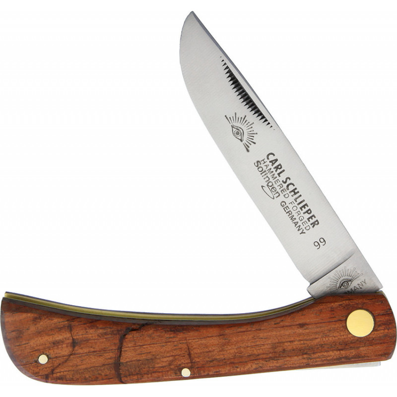 Work Knife Brown Wood