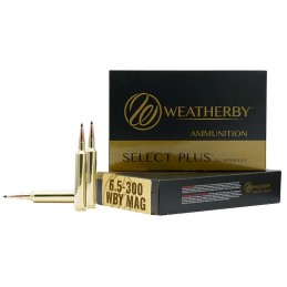 Weatherby F653130SCO Select Plus  6.5300WthbyMag 130gr Swift Scirocco II 20 Per Box10 Case