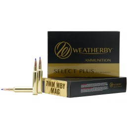 Weatherby N7MM160PT Select Plus  7mmWthbyMag 160gr Nosler Spitzer Partition 20 Per Box10 Case