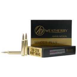 Weatherby H303220ELDX Select Plus  30378WthbyMag 220gr Hornady ELD X 20 Per Box10 Case