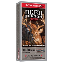 Winchester Ammo X3030DS Deer Season XP  3030Win 150gr Extreme Point 20 Per Box10 Case