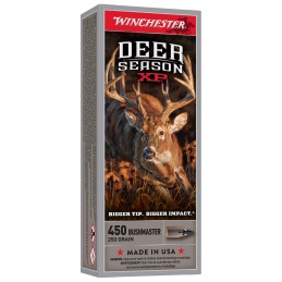 Winchester Ammo X450DS Deer Season XP 450Bushmaster 250gr Extreme Point 20 Per Box10 Case