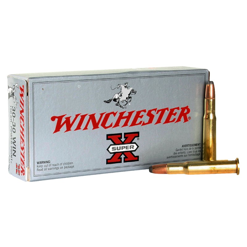 Winchester Ammo X30306 PowerPoint  3030Win 150gr 20 Per Box10 Case