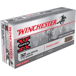 Winchester Ammo X32WS2 PowerPoint  32WinSpecial 170gr 20 Per Box10 Case