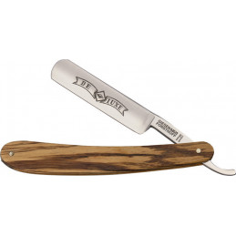 Straight Razor Zebrano Wood