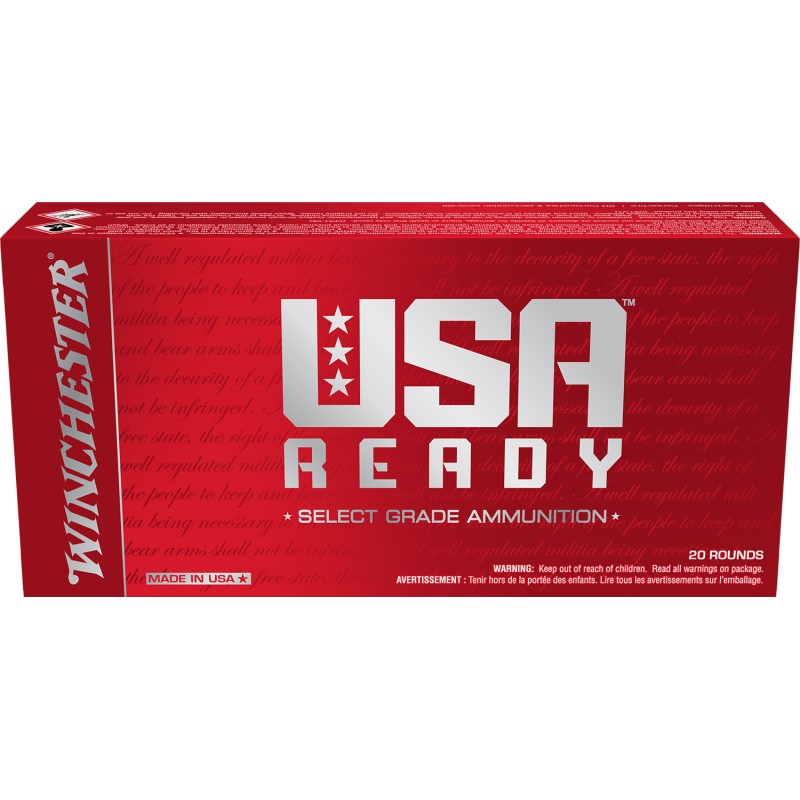 Winchester Ammo RED65PRC USA Ready  6.5PRC 140gr Open Tip 20 Per Box10 Case