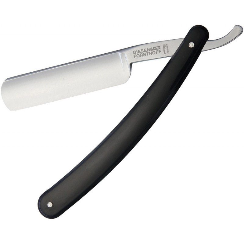 Straight Razor Black Plastic